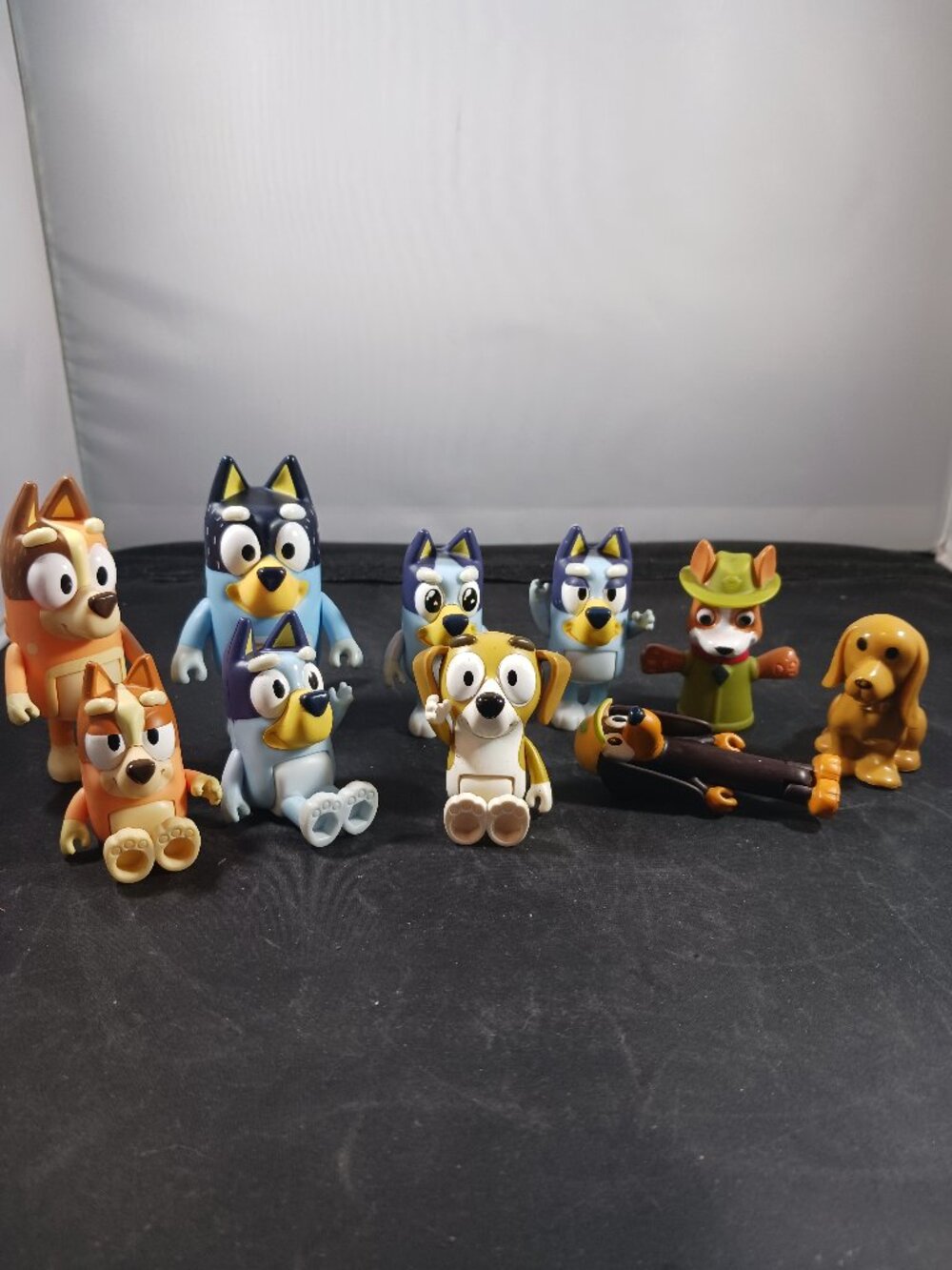 10pcs Bluey Figurines Lot